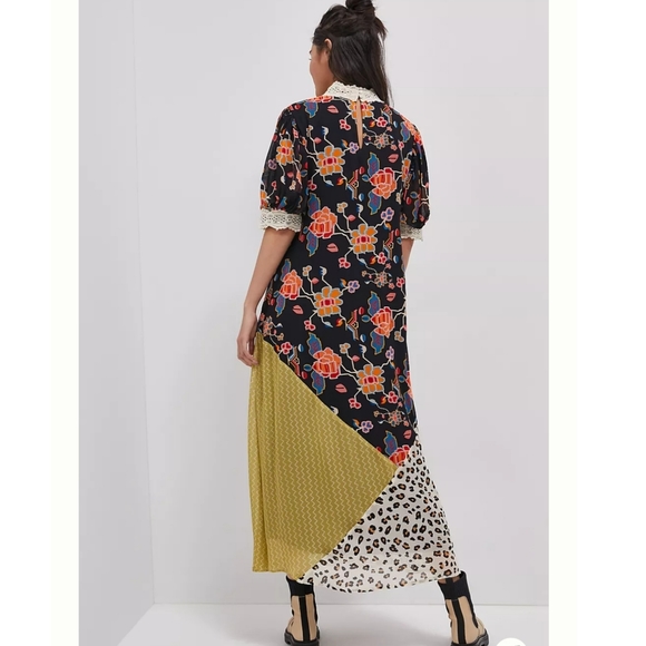NWT Anthropologie × Soniya Maxi Dress Size L - Picture 2 of 16